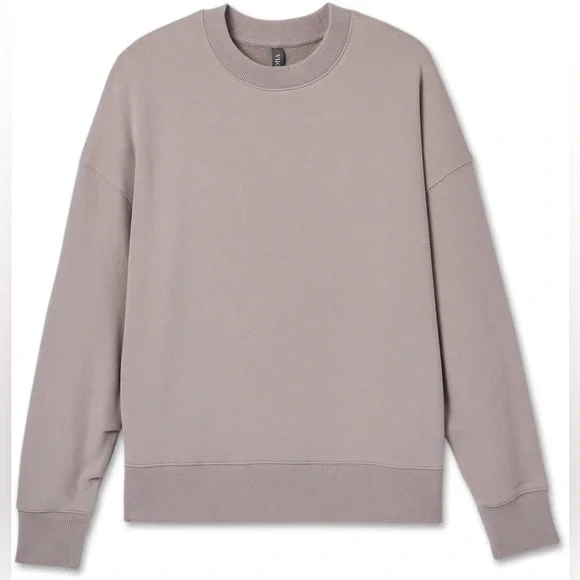 New Vuori Sedona Weekend Crewneck Sweatshirt In Pewter XL - Picture 3 of 6